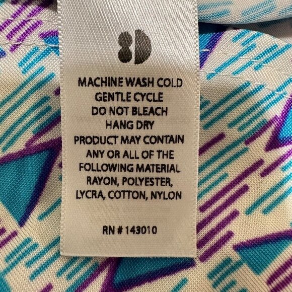 Dot Dot Smile Baby Girl Size 12/24M Geometric Print Cap Sleeve Twirl Dress NWT - Picture 6 of 6